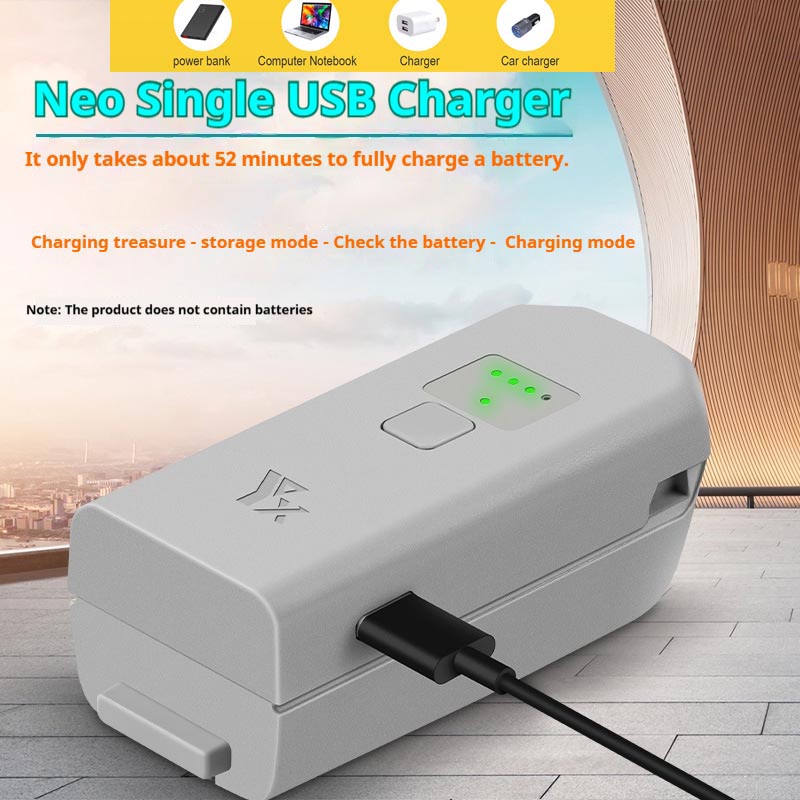 Drone Power Bank - Dwukierunkowa ładowarka USB do szybkiej ładowarki
