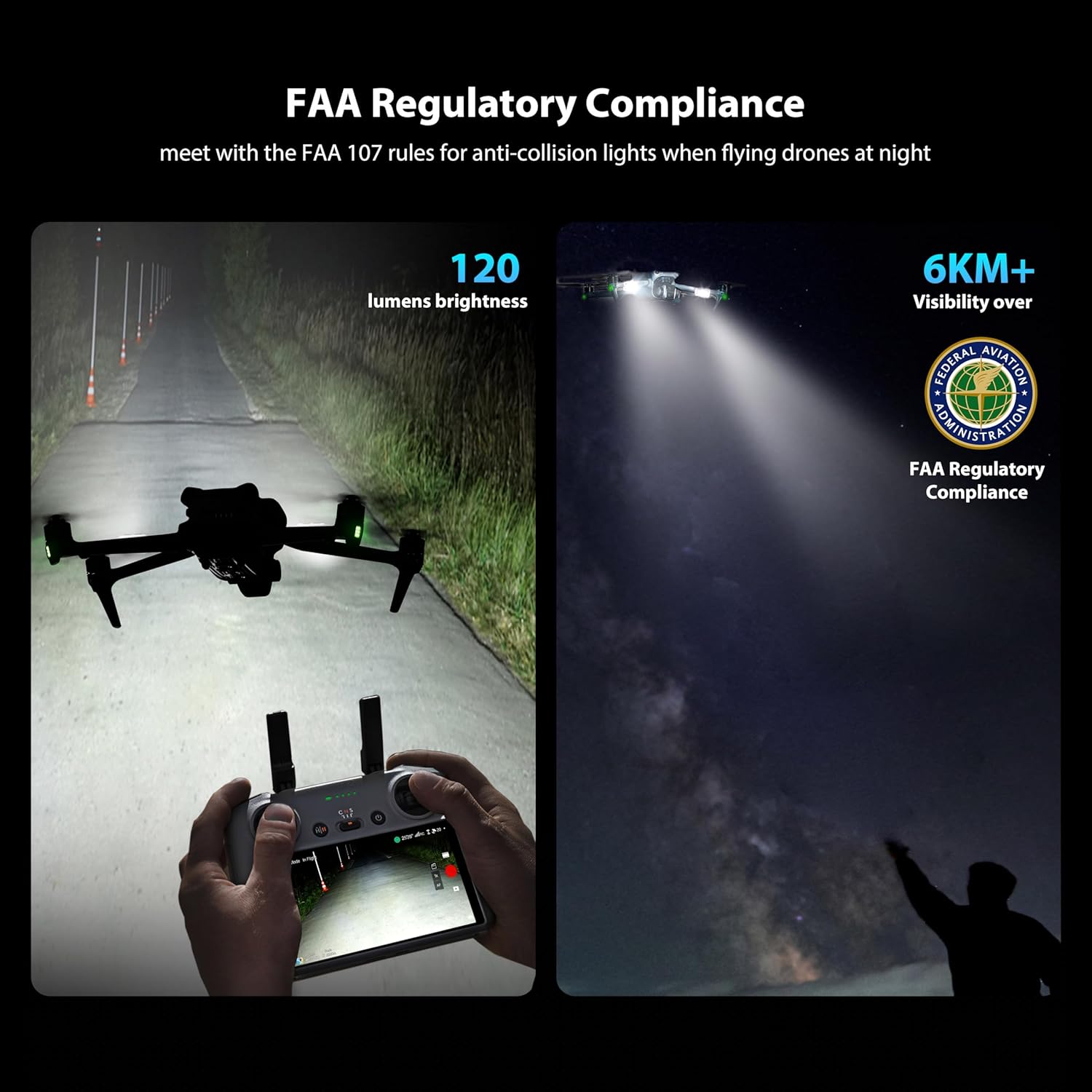 Światło stroboskopowe STARTRC  – Drone Carrying Case recenzja i cena