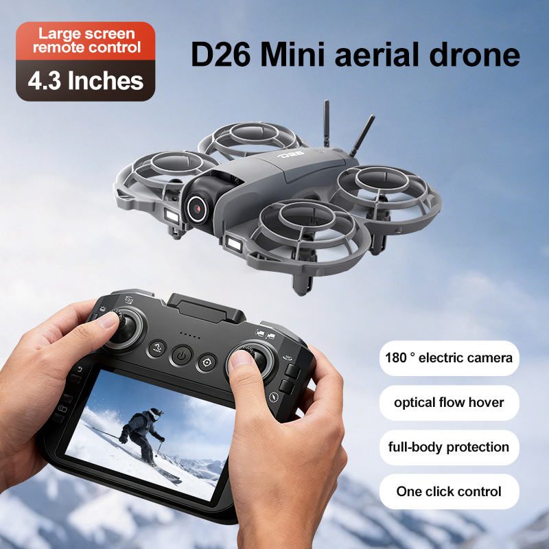 Dron D26 4K Aerial HD 180 °    – Drone Battery Adapter recenzja i cena