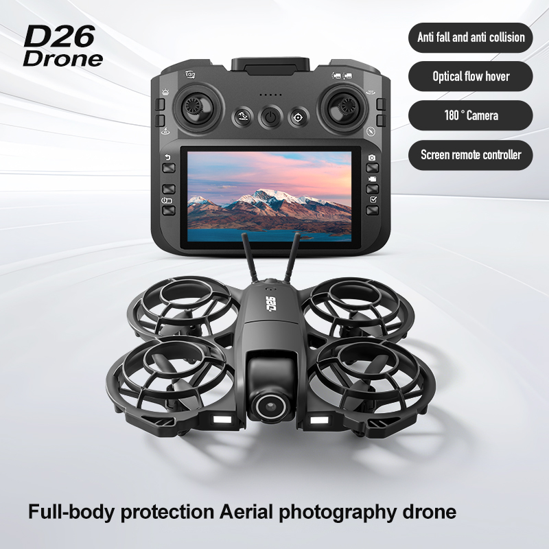 Dron D26 4K Aerial HD 180 °    – Drone Battery Adapter recenzja i cena