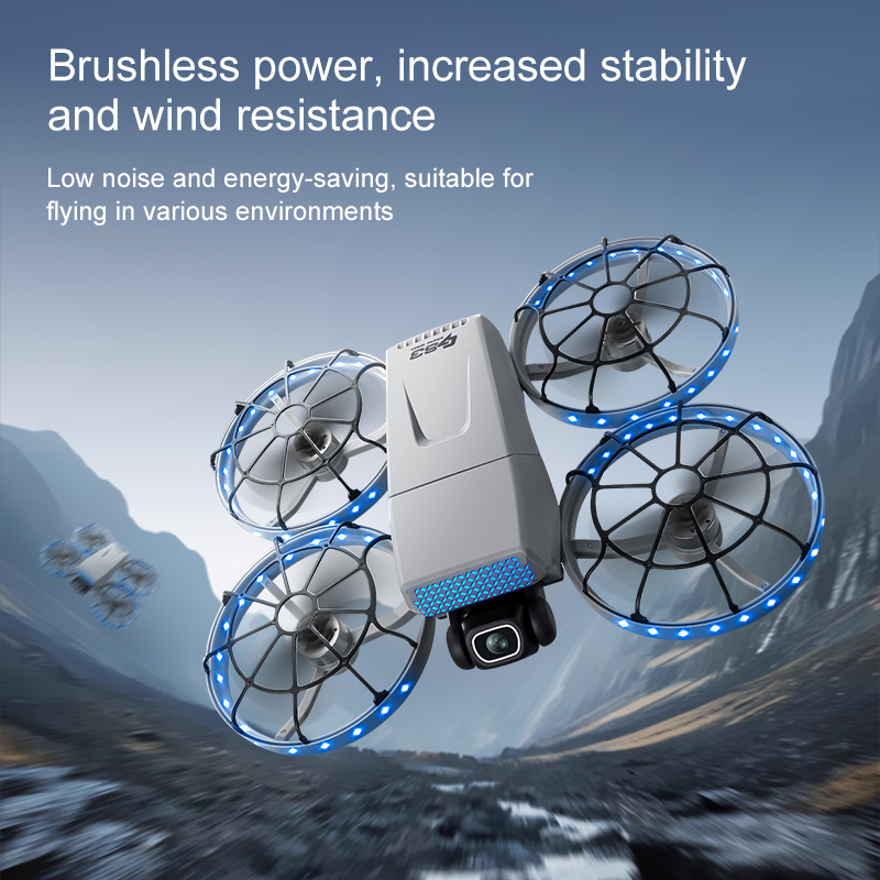 Nowy składany mini dron G63 z  – Drone Backpack recenzja i cena